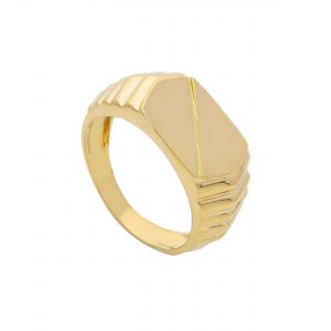 Anello in oro giallo 18 kt.