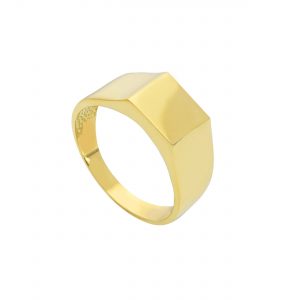 Anello in oro giallo 18 kt.