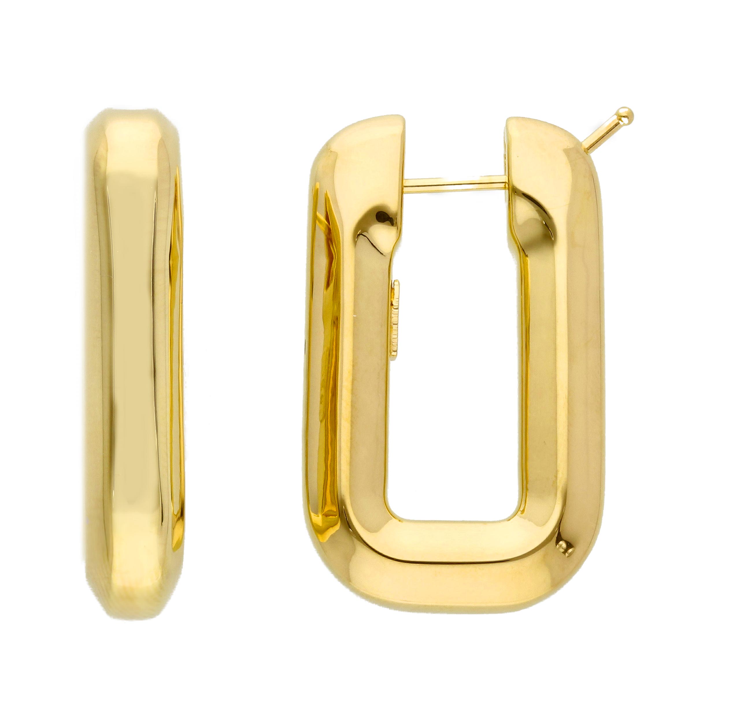 Orecchini in oro giallo 18 kt. | Gioielleria Bagnoli Milano